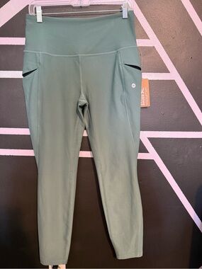 Eddie Bauer Teal High-Rise Performance Leggings